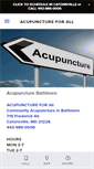 Mobile Screenshot of acupunctureforall.com